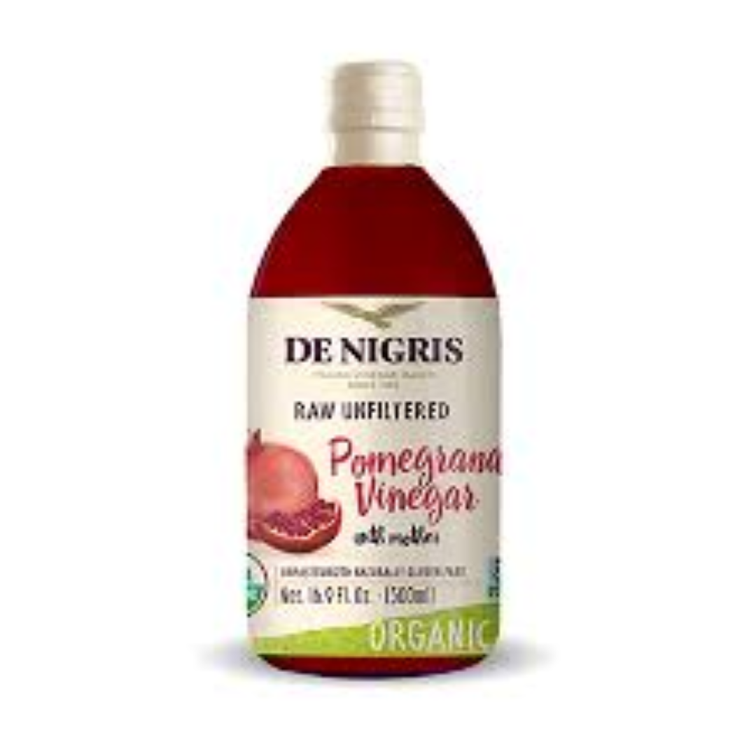DE NIGRIS ORGANIC POMEGRANATE VINEGAR + JUICE 500ML